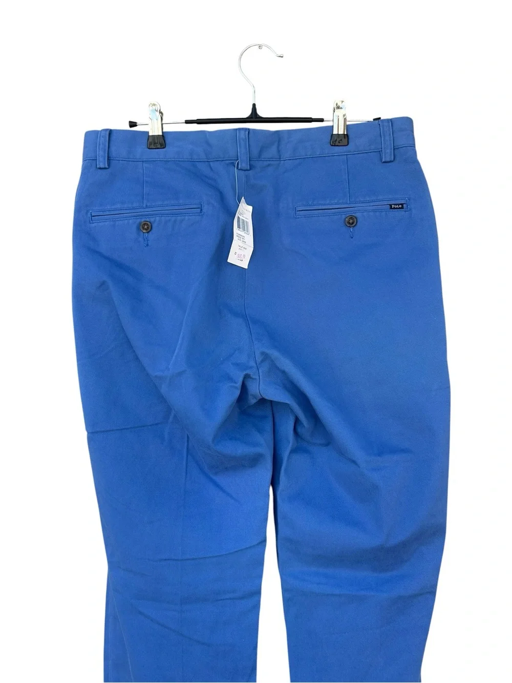 NWT Polo Ralph Lauren Classic Fit Blue Men’s Chino Pants - Size 32x32 - Straight - Picture 7 of 12